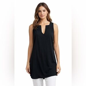 Old Navy Black Sleeveless Tunic Top – Size Medium – NWT